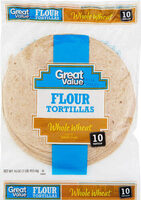 Whole Wheat Flour Tortillas
