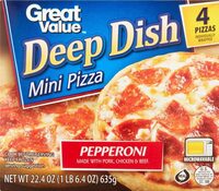 Deep Dish Mini Pizza