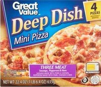 Deep Dish Mini Pizza
