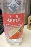 Fuji apple flavored sparkling water beverage, fuji apple