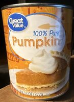 Great Value 100% Pure Pumpkin, 29 oz