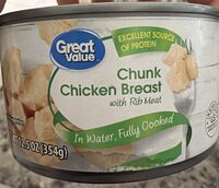 Chunk Chicken Breast with Rib Meat