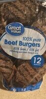 Beef Burgers