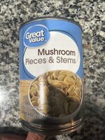 Mushrooms pieces & stems