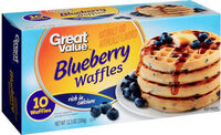 Waffles, Blueberry