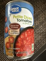 Petite Diced Tomatoes in tomato juice