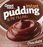 Chocolate instant pudding & pie filling