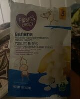 Banana Yogurt bites