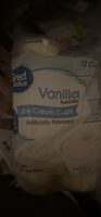 Vanilla Ice Cream Cups