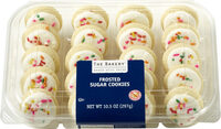 Mini Frosted Sugar Cookies