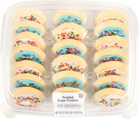 Frosted Sugar Cookies