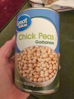 Chick Peas Garbanzos