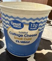 Lowfat Cottage Cheese Small Curd 2% Milkfat