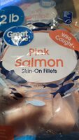 Pink Salmon Skin-On Fillets
