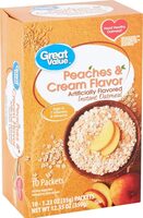 Instant Oatmeal Cereal