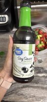 Soy Sauce Less Sodium