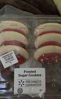 Frosted sugar cookies