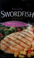 Wild caught swordfish steaks