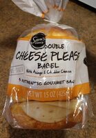 Double Cheese Please Bagel