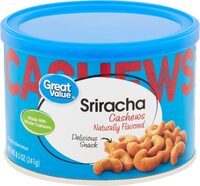 Cashews, Sriracha