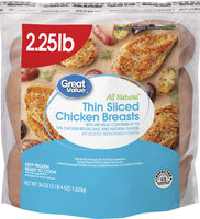 Thin Sliced Chicken Breasts