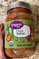 Organic mild salsa