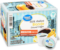 Arabica blonde coffee pods