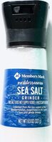 Mediterranean sea salt with adjustable grinder