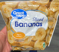 Sliced Bananas