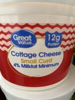 Cottage Cheese Small Curd 4% Milkfat Minimum