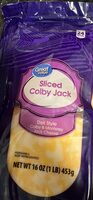 Sliced Colby Jack