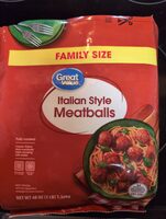 Italian Style Meatballs