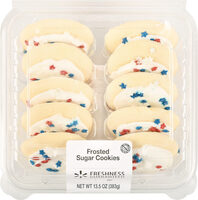 Frosted Sugar Cookies