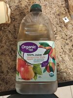 Organic apple juice from concentrate