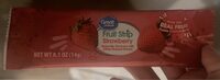 Strawberry Fruit Strip