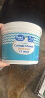 Lowfat Cottage Cheese Small Curd 1% Milkfat