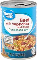 Beef With Vegetables And Barley Condensed Soup