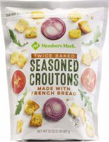 Seasoned croutons