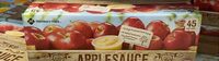 Apple sauce cups