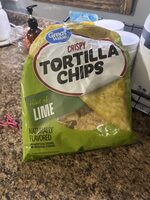 Hint of lime tortilla chips