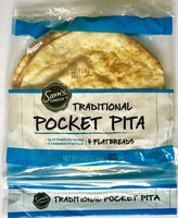 Traditional pocket pita