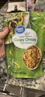 Garlic Pepper Crispy Onions Salad Topper