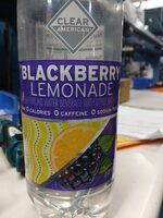 Blackberry lemonade flavored sparkling water beverage, blackberry lemonade