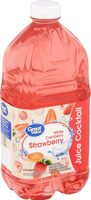 White Cranberry Strawberry Juice Cocktail