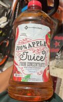 100% Apple Juice From Concentrate