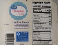 Light ice cream