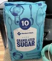 Pure granulated sugar