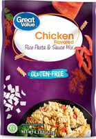 Gluten free chicken flavored rice pasta & sauce mix