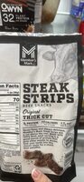 Steak Strips Beef Snacks