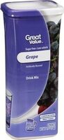 Great value grape drink mix